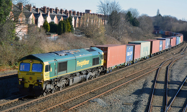 66520 Freightliner, Southampton to Lawley Street