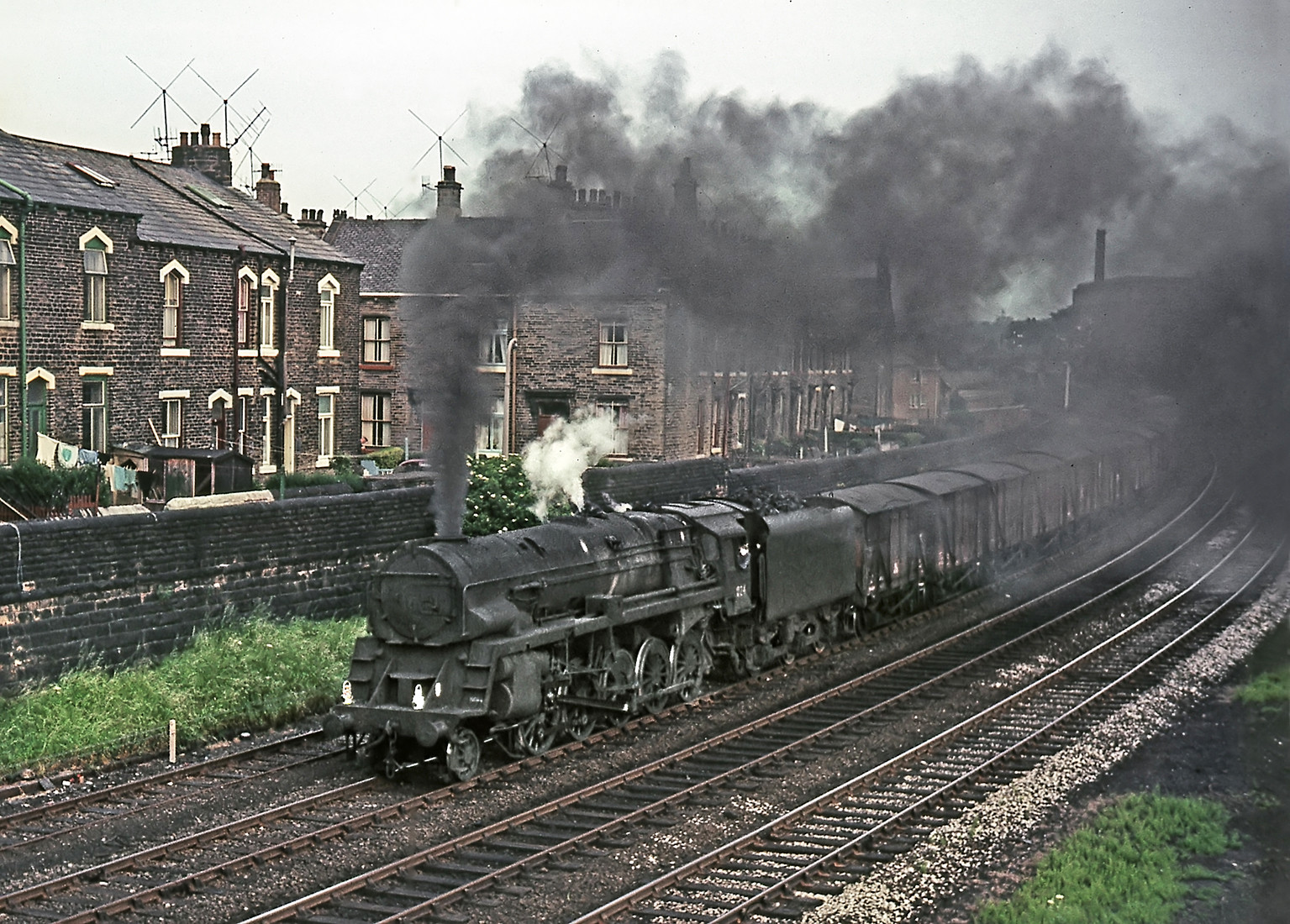 BR Standard Class 9 (9F) No. 92024 (one of 10 9Fs fitted with a Crosti ...