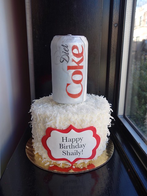 Diet Coke Birthday Cake