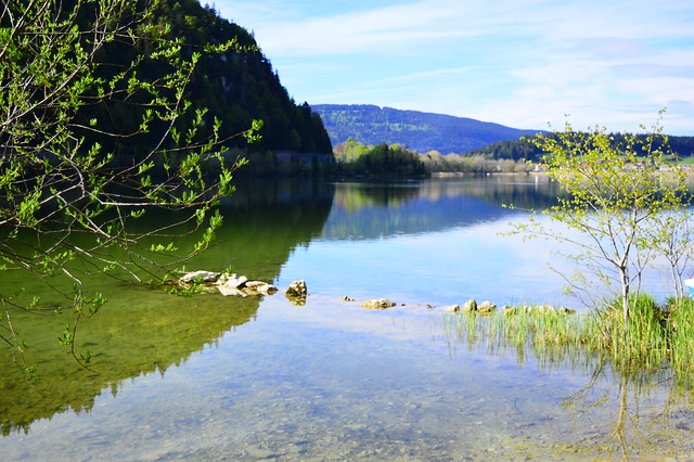 Lac de Brenet im Vallée de Joux