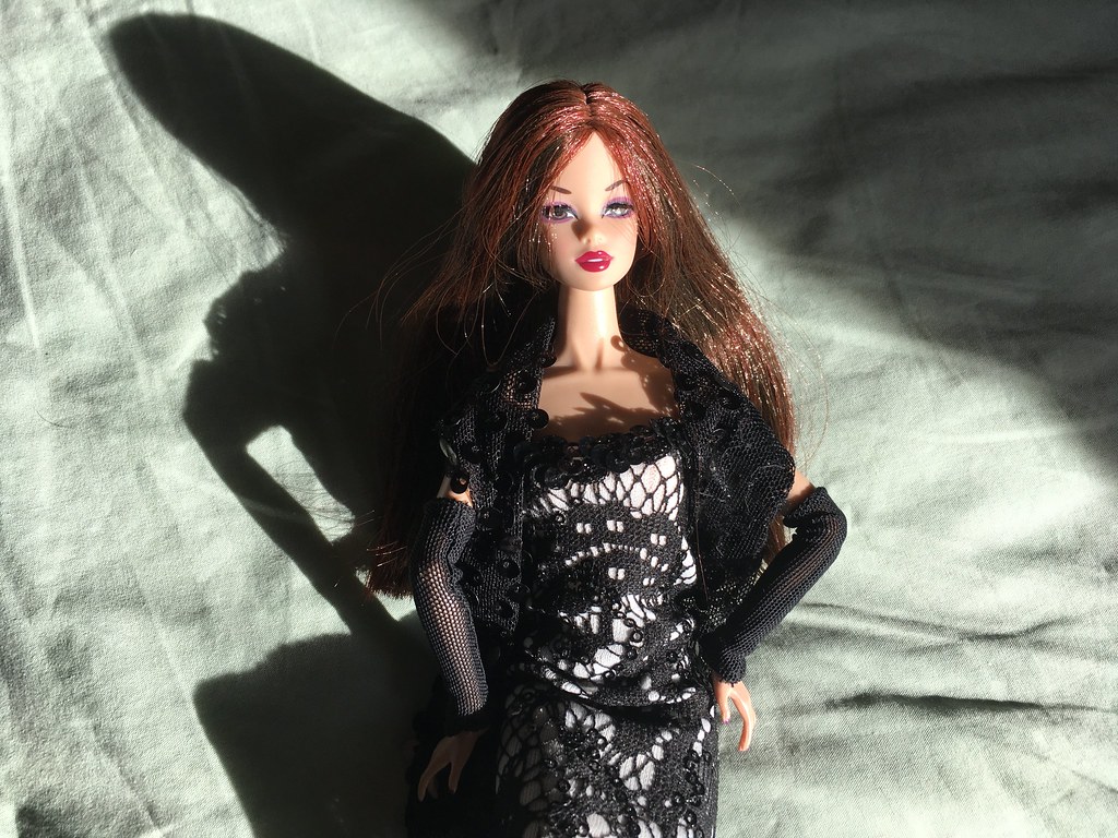 Sooki in sunlight and shadows closeup