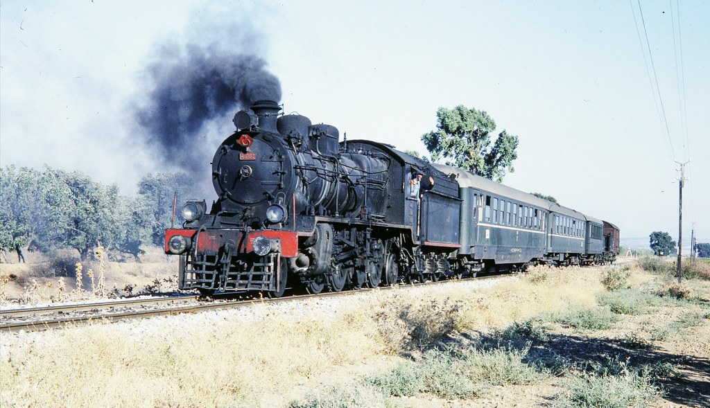 Turkey Railways - TCDD (ex-Ottoman Railway Company) 2-8-2 steam locomotive Nr. 46102 (Robert Stephenson Locomotive Works)