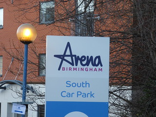 arena birmingham park car south sheepcote sign street