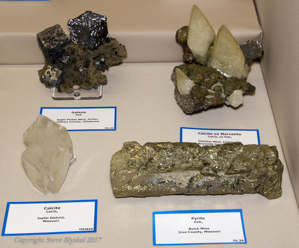 6256 Calcite Galena Pyrite Midwest
