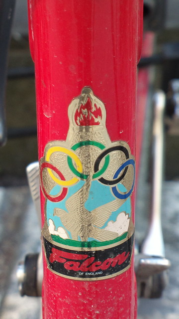 Falcon (England) bicycle head badge logo