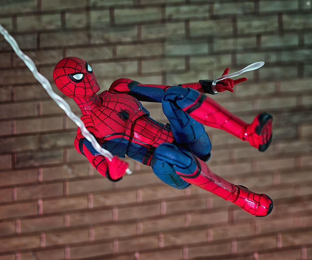 SpiderMan Swinging into action Bandai SHFiguarts SpiderM Flickr