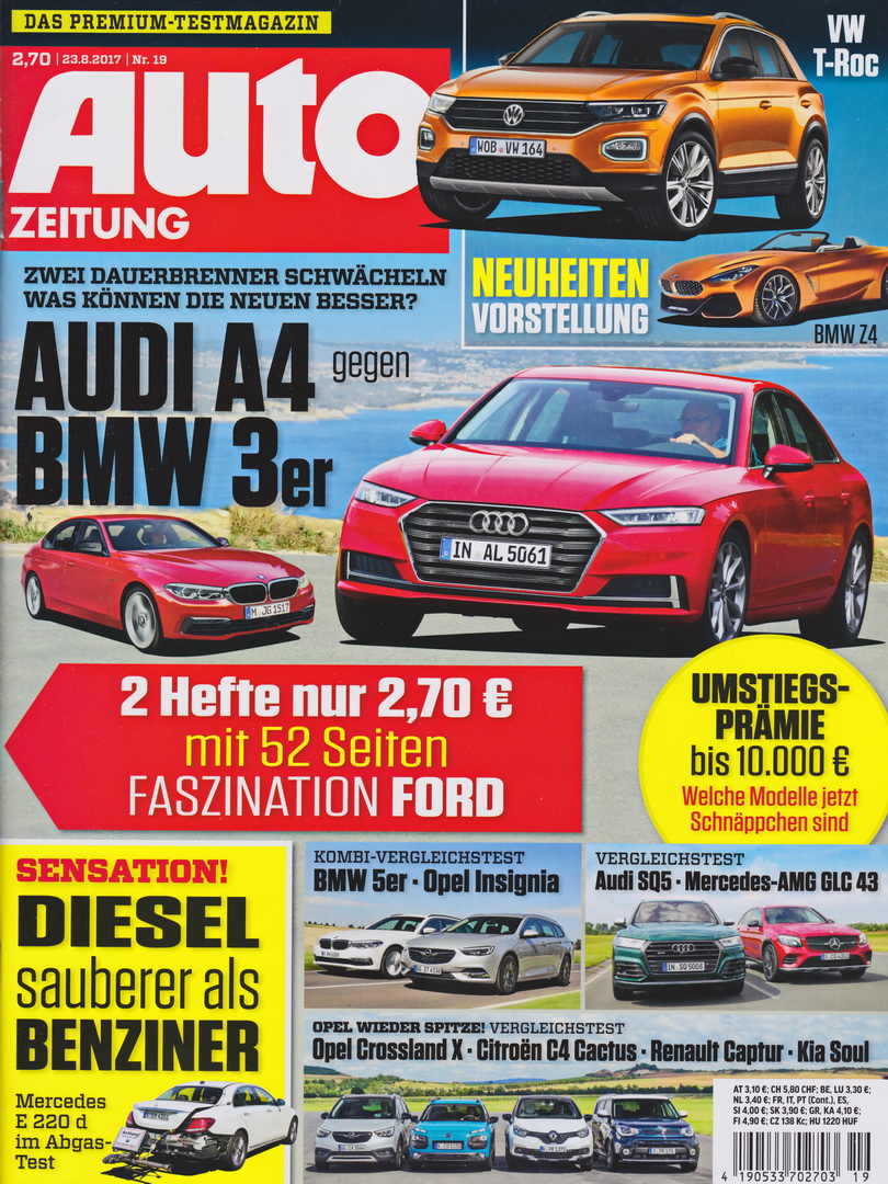 Image of Auto Zeitung - 2017-19 - cover