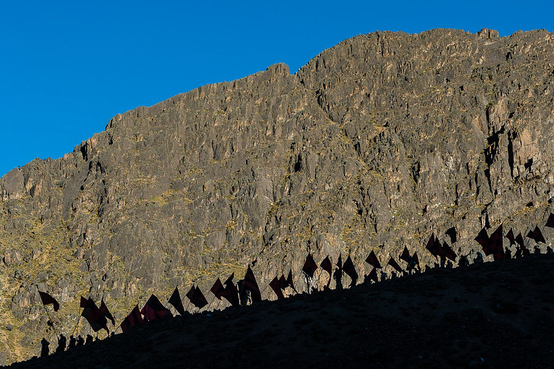 Qoylluritty pilgrimage near Cusco in Peru