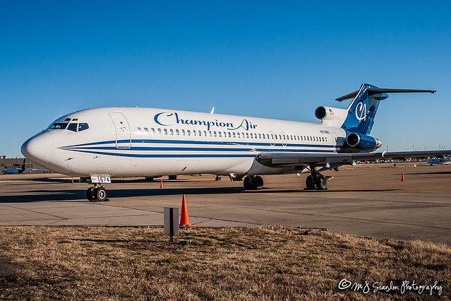 N674MG Champion Air | Boeing 727-225 | Memphis International Airport