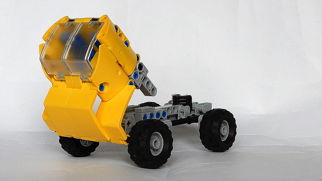 Simple Lego Technic Truck with Trailer (MOC - 4K)