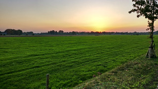 Sunset near Amersfoort