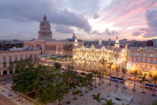 Sunset over La Habana