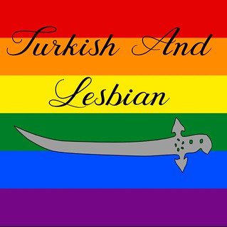 Turkish lesbian #turkish #turkishcanadian #lesbian #lgbt #muslimandlesbian #islam #love #arabiansword #gaypride #turkishpride #art #political