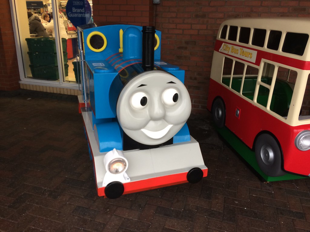 Mitchell's children's rides Thomas the tank engine and fri… | Flickr