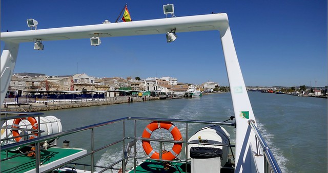 El Puerto de Santa Maria, Spain - aboard the ferry to Cádiz