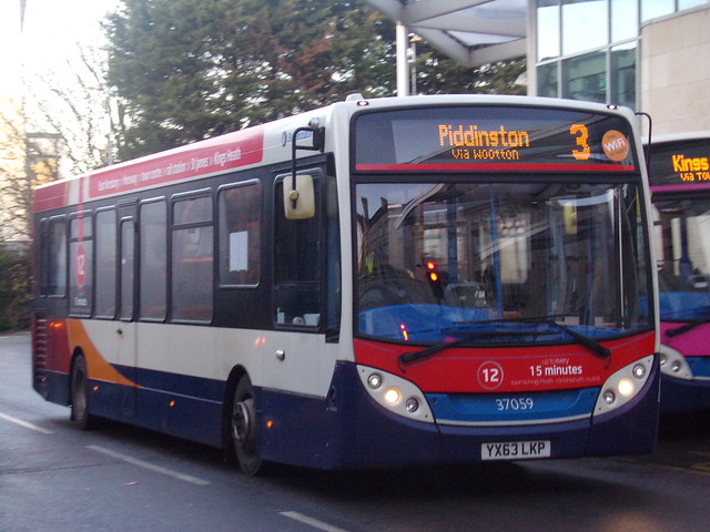 Stagecoach Midlands ADL Enviro 200 37059 YX63 LKP on route 3 to Piddington