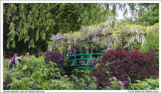 Jardín japonés. Casa de Claude Monet en Giverny (Alta Normandía) Francia // Japanese garden. House of Claude Monet in Giverny (Upper Normandy) France