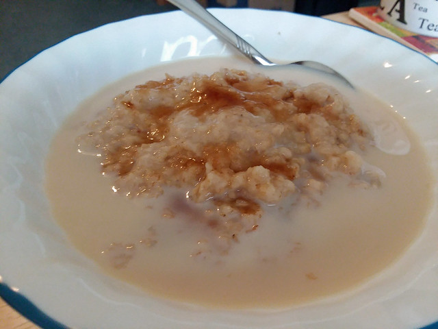 Oatmeal With Brown Sugar.