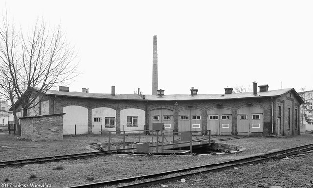 Żnińska Kolej Powiatowa - zajezdnia | Żnin narrow - gauge railway, the roundhouse