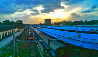 Monsoon Express @ Chennai Egmore Station