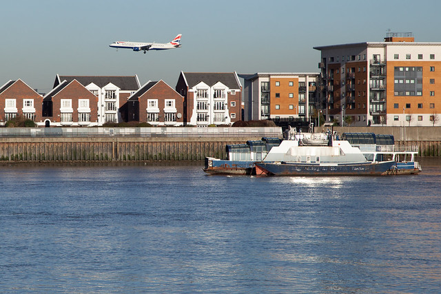 Arriving at City Airport | Woolwich | Woolwich to Erith-27