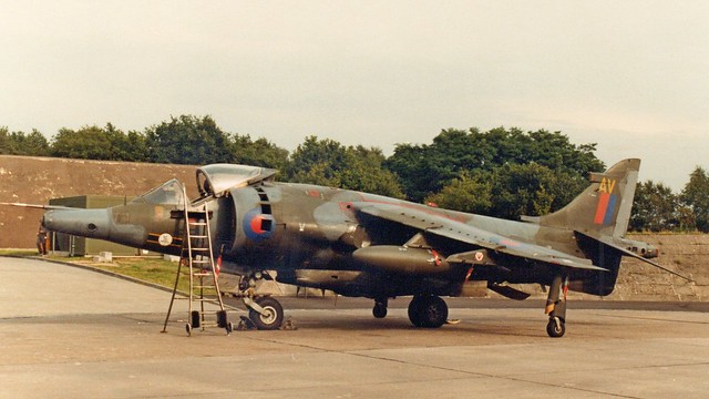 XV758/ AV of 3 Sqn, at Gutersloh in 1980ish.