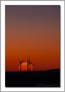 Marr Wind Farm Sunrise 7619.