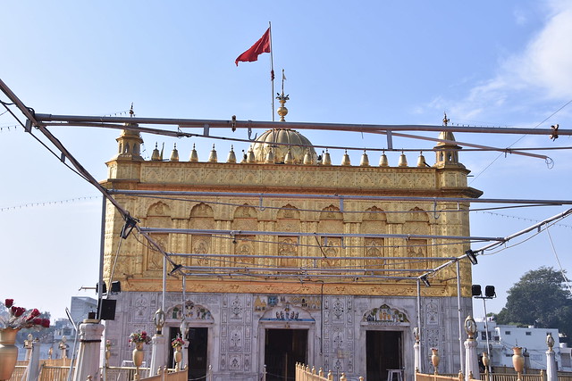The Durgiana temple is a miniature version of the Golden Temple