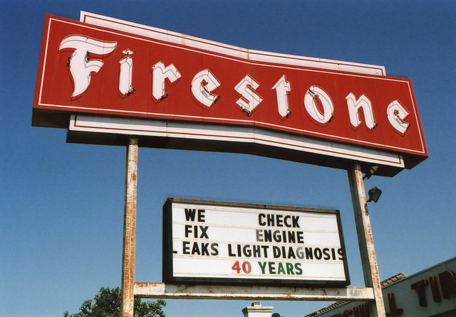 Firestone Tires. Anaheim, CA.