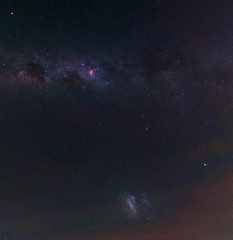 Carina Nebula and the Large Magellanic Cloud - Jarrahdale, Western Australia