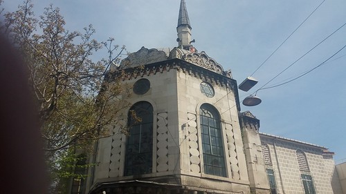 A Mosque with a star of David in Istanbul