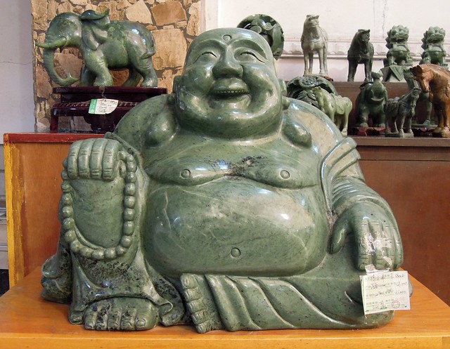 China (Xian) Hand-made souvenir, Happy Budha