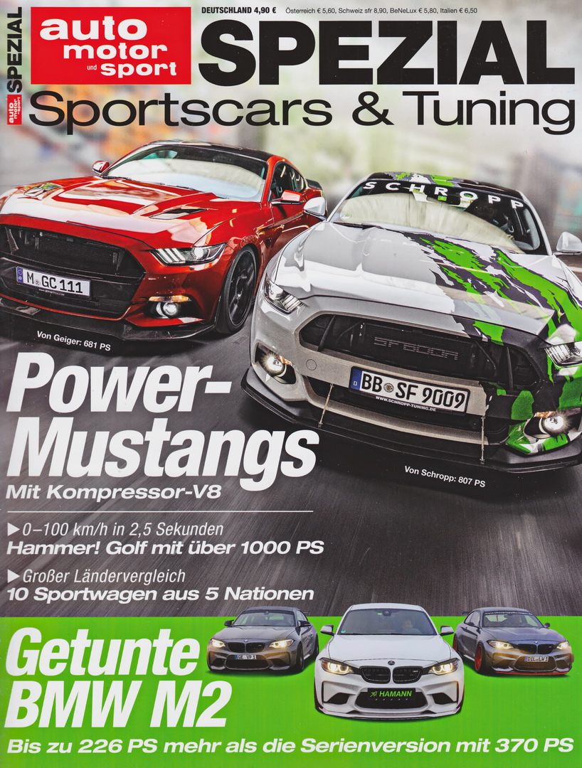 Image of auto motor und sport Spezial - Sportscars & Tuning - 2017-01 - cover