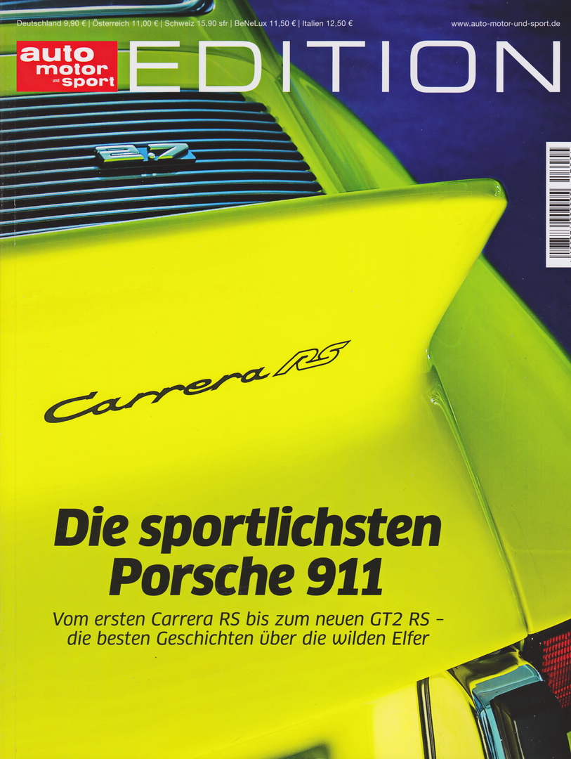 Image of auto motor und sport Edition - Die sportlichsten Porsche 911 - cover