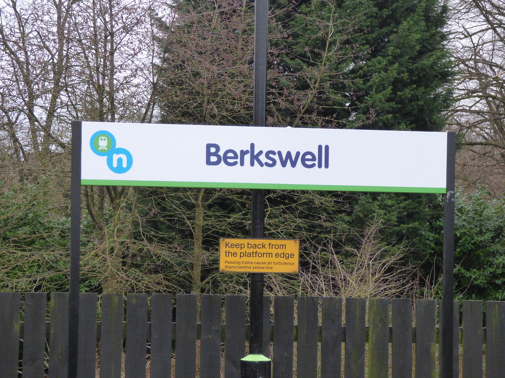 Berkswell Station - sign