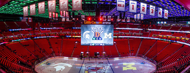 Duel in the D Michigan vs. Mishigan State at Little Caesars Arena