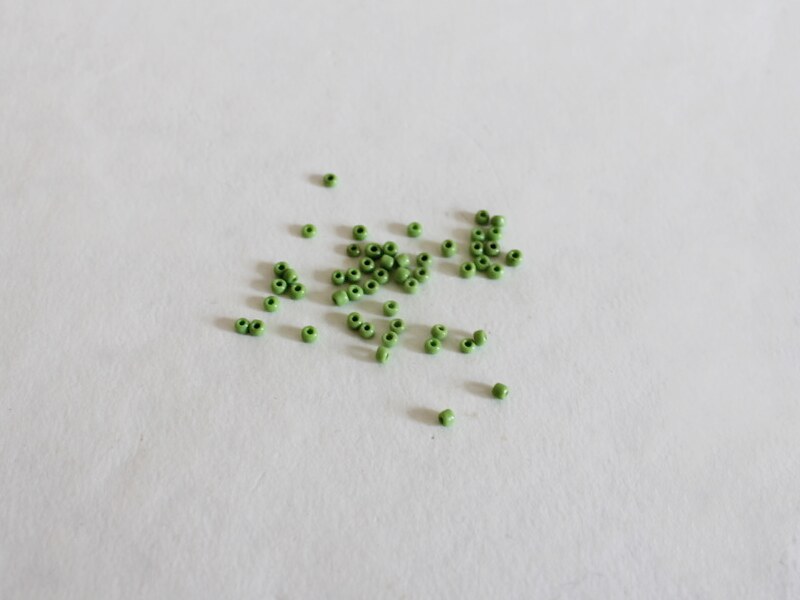 small green beads