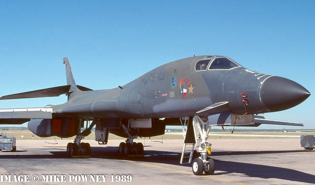 83-0065 - 1983 fiscal Rockwell B-1B Lancer, now preserved at Linear Air Park at Dyess