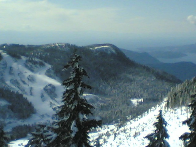 View from the top of Hollyburn Mountain