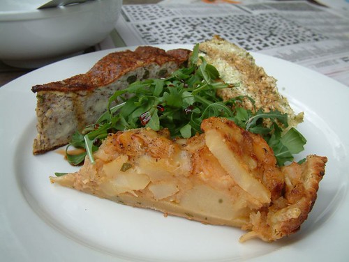 Almond Quiche