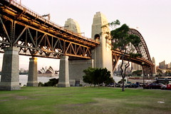 Opera House and Harbour Bridge from Dawes Point Park