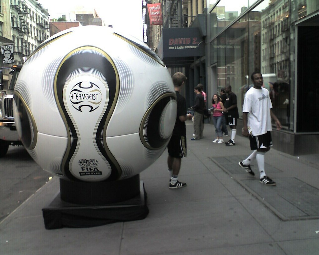 World Cup | Fifa fever at the Adidas store on Broadway & Hou… | Flickr