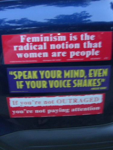 Mom's bumper stickers | by bluepeacestudio