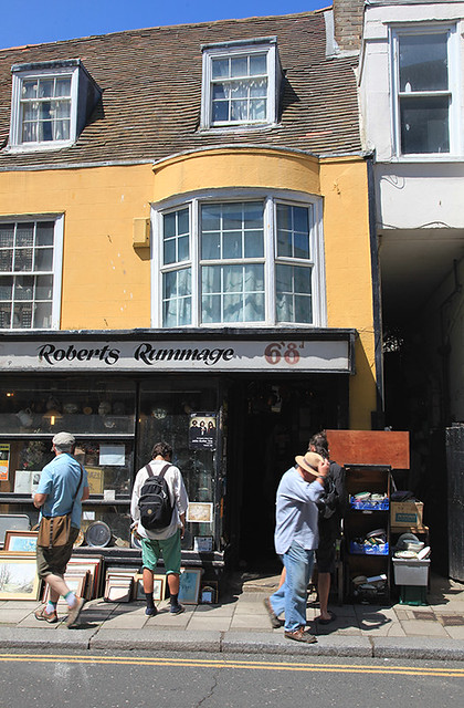 Hastings Old Town 2015: Six Shillings and Eight Pennies Shop