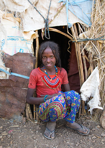 afar africa african africanethnicity beautifulpeople braidedhair braids burra chifra child colourpicture culture cute danakil day developingcountries eastafrica ethio17635 ethiopia ethiopian hair home hornofafrica house hut indigenousculture lifestyles lookingatcamera muslim nomad nomadicpeople onegirlonly oneperson outdoors pastoralist people photography poor portrait poverty ruralscene simplicity traditionalclothing tribal tribe vertical afarregion et