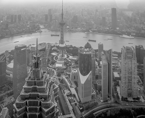 Shanghai from the sky - Shanghai World Financial Center - … | Flickr