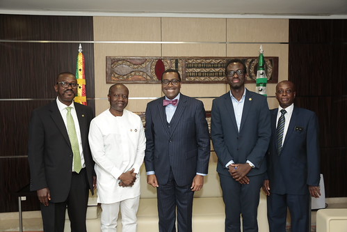 Meeting with Mr. Ken Ofori Atta, AfDB Governor for Ghana. | by AfDBGroupPresident