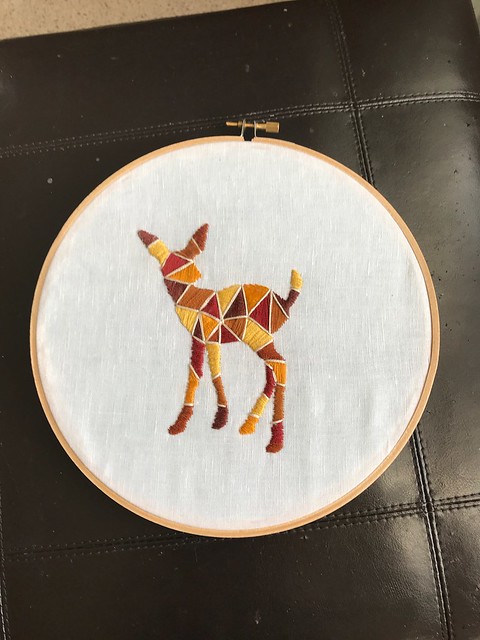 Deer Embroidery