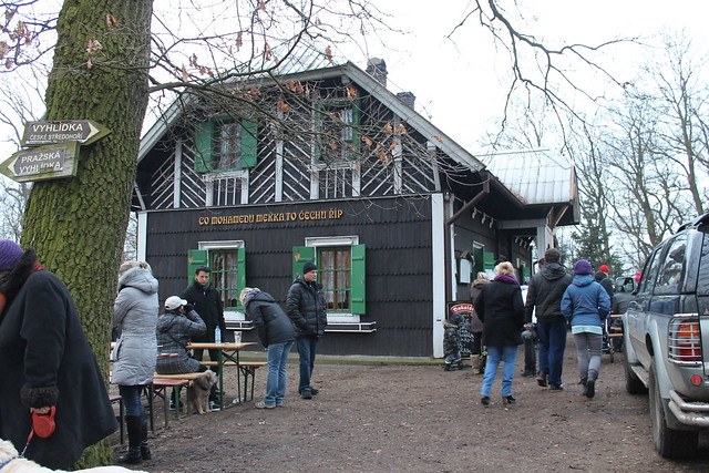 The small pub on top of Říp.