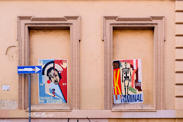 Roma. Testaccio. Street art by Collettivo900: Leonardo Crudi, Elia900